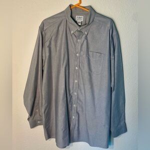 L.L. Bean Men's Button-Down Dress Shirt, 18-37
